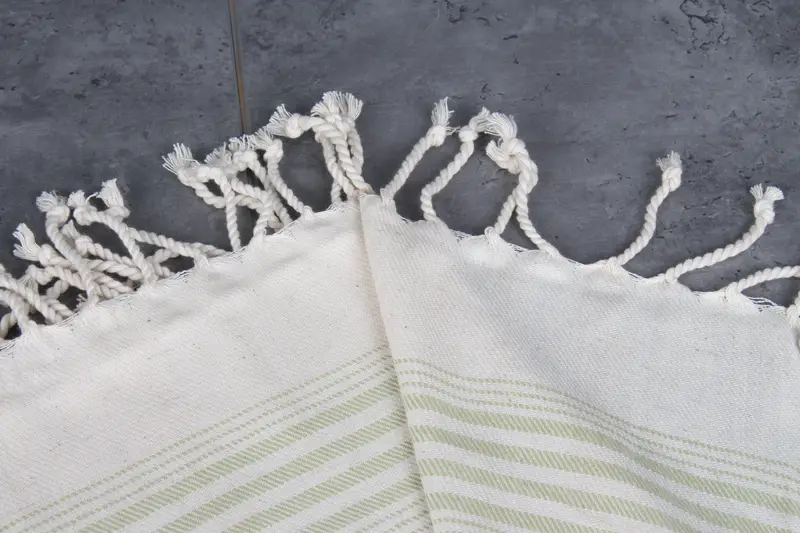 Bridal Shower Gifts, 36x18 Linen Striped Towel, Personalized Gifts, Bathroom Towels, Beach Bachelorette Party Decorations, Monogram Kitchen Towel - 4