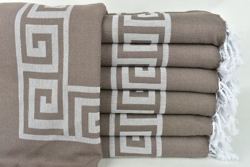 Peshtemal beach towel with unique design, Bridesmaid Gifts, Bridesmaid Gift Towel, Best Friend Gift, Birthday Gift, 70x40 Cotton Patterned Towel - 2