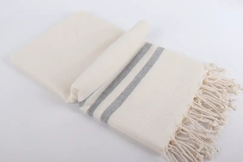 Thin towel, Wedding Gift For Bride, Turkish Bath Towel USA, Quick-dry towel, Yoga Towel, Gift For Her, 70x40 Cotton Striped Towel, Turkish Towel Set - 6