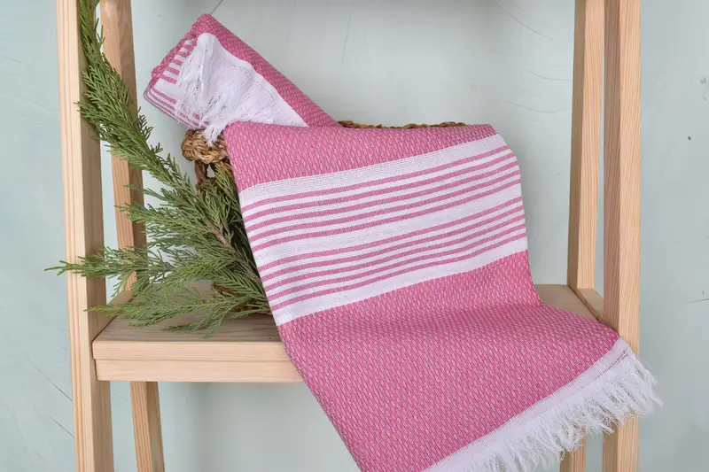 Luxury Turkish Bath Towel, Custom Beach Towel, Towel With Name, Home Decor Gifts, Bachelorette Favor, 70x40 Cotton Striped Towel, Gift For Her - 4