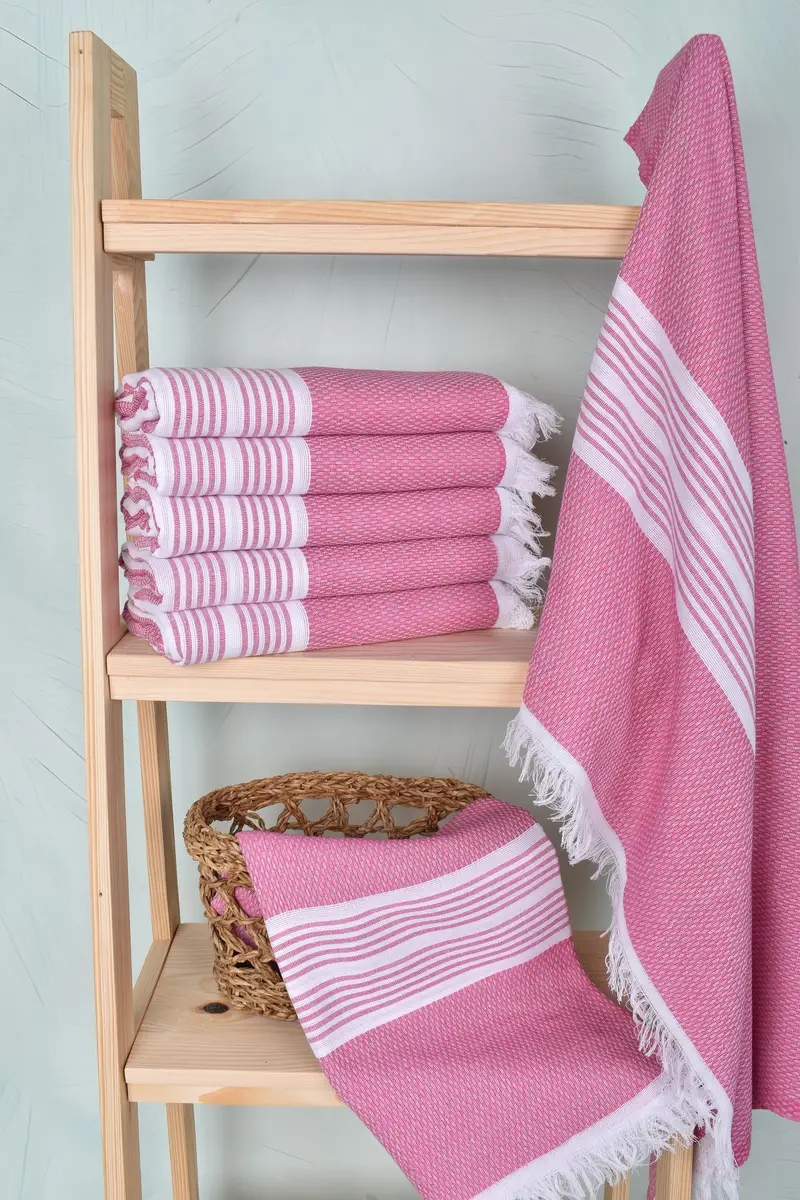 Luxury Turkish Bath Towel, Custom Beach Towel, Towel With Name, Home Decor Gifts, Bachelorette Favor, 70x40 Cotton Striped Towel, Gift For Her - 3
