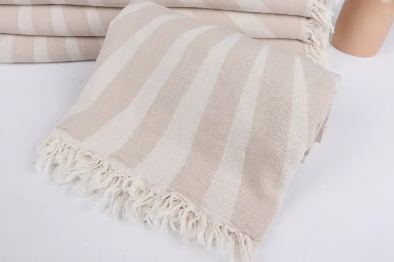 Wedding Gift, Peshtemal beach towel with unique design, Beach Wedding Favor, Spa Gift Towel, Beach Towel Gift, Gift For Boyfriend, Bridesmaid Gifts - 5