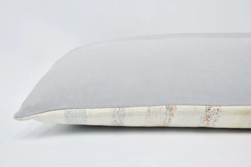 Cushion, Turkish Pillow, Couch Pillow Cover, Handmade Kilim Cushion, Home Decor Pillow, Colorful Cushion Cover, 16x48 Beige Cushion Cover - 6