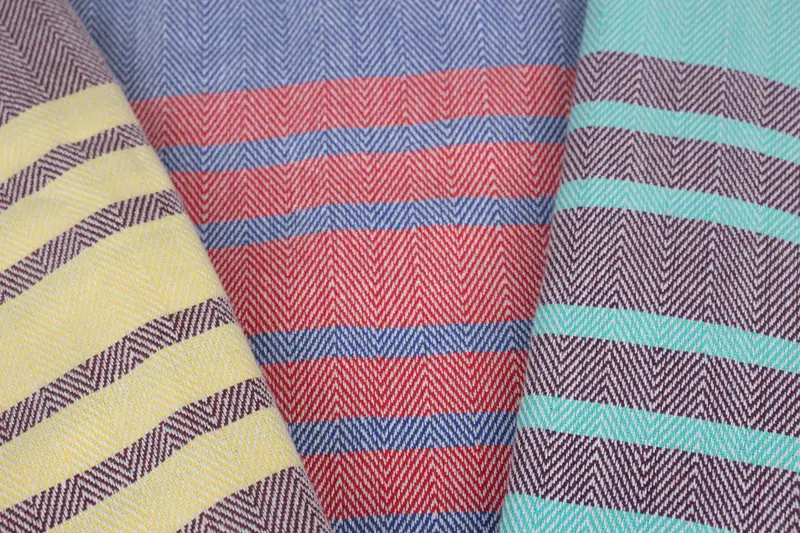 Personalized Gift For Her, 64x40 Cotton Chevron Towel, Sand-resistant towel, Quick-dry peshtemal, Beach Size Towel, Bridesmaid Gift Towel - 3