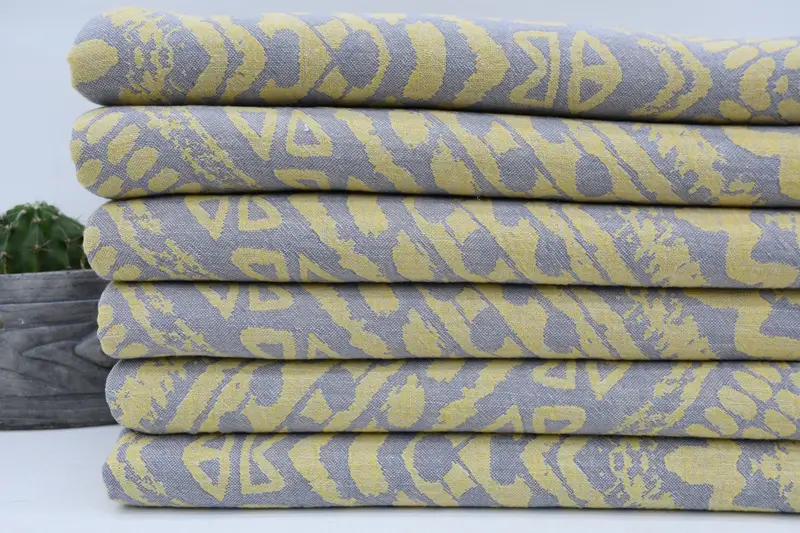 Monogram Turkish Towel, 68x40 Cotton Striped Towel, Best Beach Towel, Wedding Gift Ideas, Lightweight towel, Bachelor Towel, Girl Trip Party Favor - 4