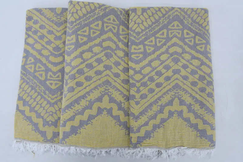 Monogram Turkish Towel, 68x40 Cotton Striped Towel, Best Beach Towel, Wedding Gift Ideas, Lightweight towel, Bachelor Towel, Girl Trip Party Favor - 5