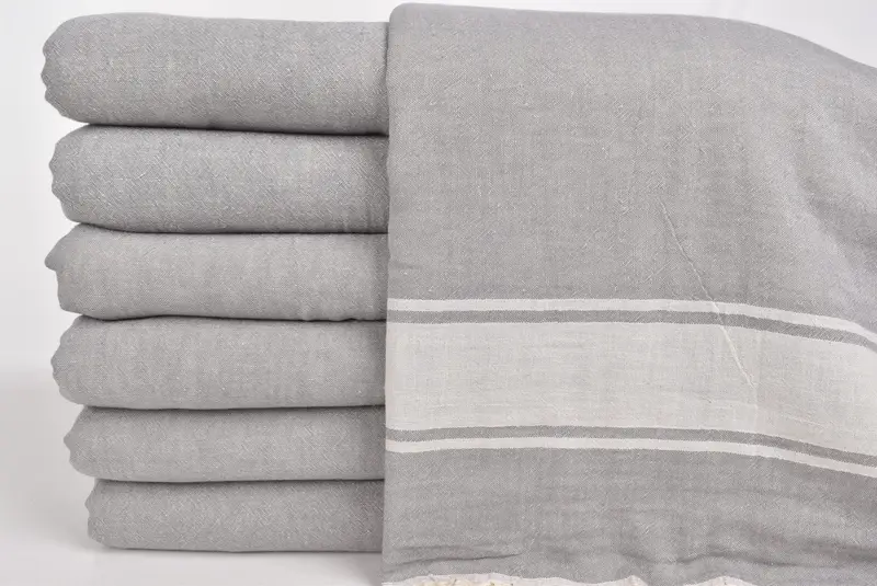 Bridesmaid Gifts, Turkish Bedcover, Christmas Tablecloth, Valentines Day Gift, 70x60 Cotton Striped Towel, Custom Wedding Gifts, Personalized Gifts - 2