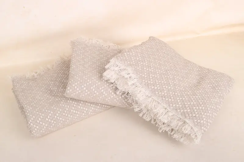 Wedding Favors, Custom Blanket, Turkish Cotton Blanket, Bedspread, Custom Shower Curtain, Personalized Gift For Her, 76x68 Cotton Herringbone Towel - 3