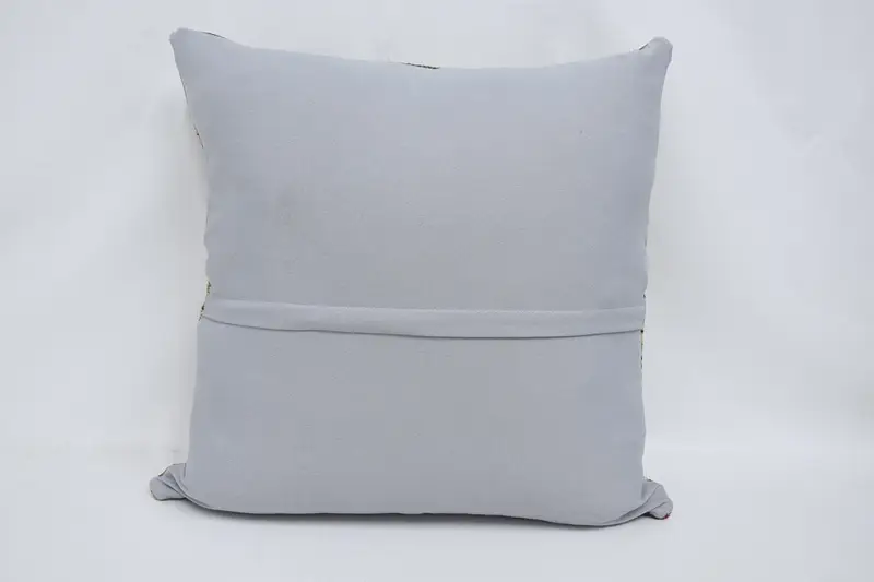 Pillow for Couch, Authentic Pillow Cover, Sofa Bolster Pillow Cover, Throw Kilim Pillow, Kilim Pillow, Pillow Case, 28x28 Beige Pillow Sham - 6