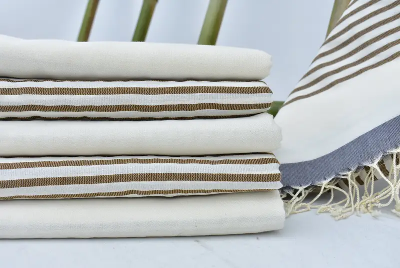 Beach Towel Gift, Personalized Turkish Towel, Wedding Gifts Towel, 70x40 Cotton Striped Towel, Embroidery Towels, Bulk Order Towel, Monogram Towels - 2