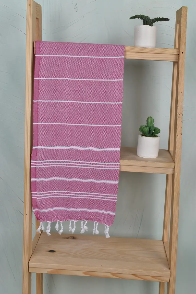 Kitchen Towel, Gift For Her, Gift For The Home Decor, Embroidery Towels, Small Bath Towels, Gym Towel, Wedding Favors, 40x24 Cotton Striped Towel - 15