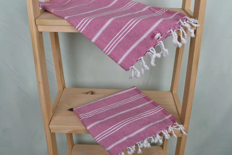 Kitchen Towel, Gift For Her, Gift For The Home Decor, Embroidery Towels, Small Bath Towels, Gym Towel, Wedding Favors, 40x24 Cotton Striped Towel - 10