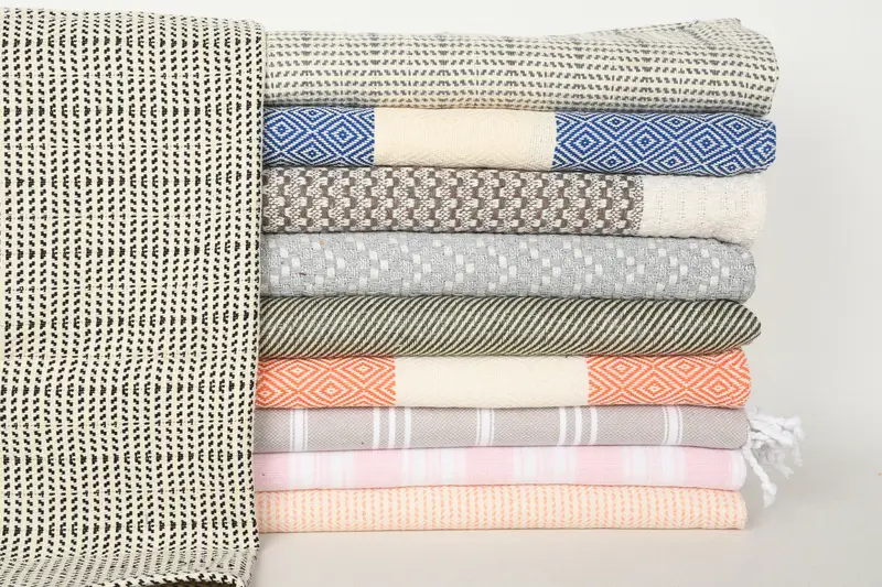 Decorative Towel, Bridesmaid Gifts, 36x18 Cotton Set of 10 Towel, Turkish Towel Hand Towel, Gifts For Him, Hand Size Towels, Personalized Dish Towel - 1