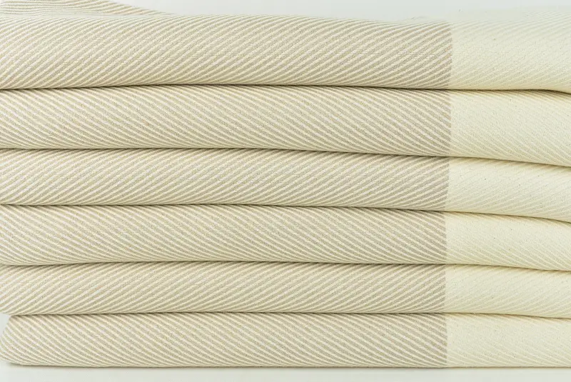 Sand-resistant towel, Unique Gift, 70x40 Cotton Striped Towel, Scarf Towel, Turkish Towel Beach, Sand-Resistant Peshtemal, Absorbent Turkish towel - 2