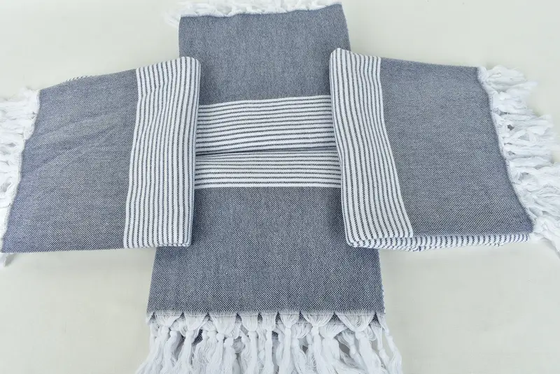 70x40 Cotton Striped Towel, Oversized Beach Towel, Spa Towel, Bachelorette Party Gift, Bachelorette Party Favors, Gift For Best Friend, Gift For Her - 6