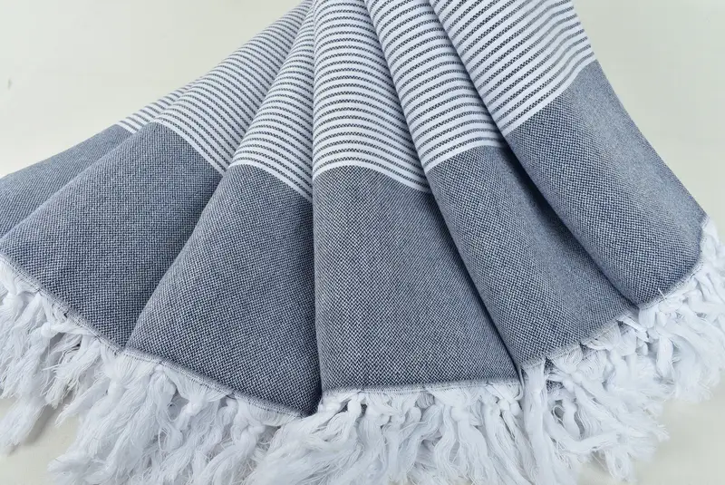70x40 Cotton Striped Towel, Oversized Beach Towel, Spa Towel, Bachelorette Party Gift, Bachelorette Party Favors, Gift For Best Friend, Gift For Her - 4