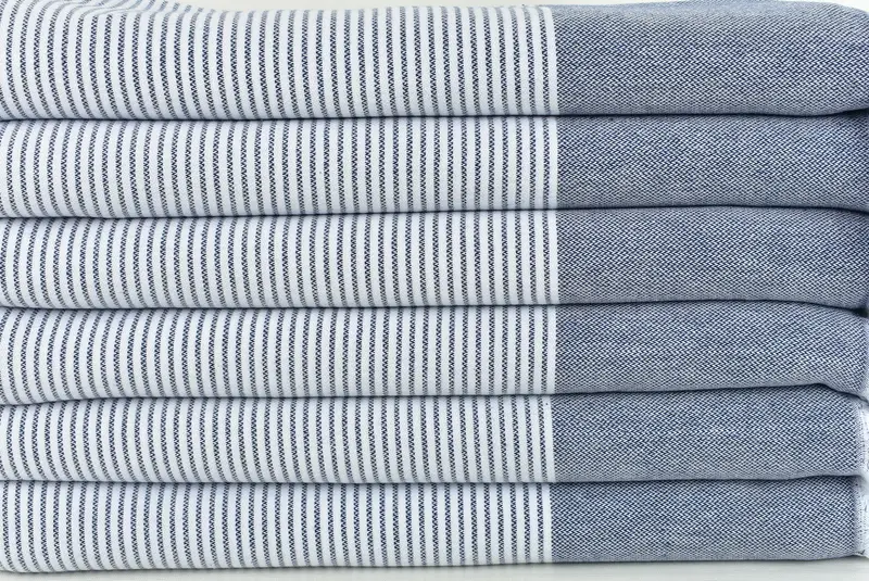 70x40 Cotton Striped Towel, Oversized Beach Towel, Spa Towel, Bachelorette Party Gift, Bachelorette Party Favors, Gift For Best Friend, Gift For Her - 2