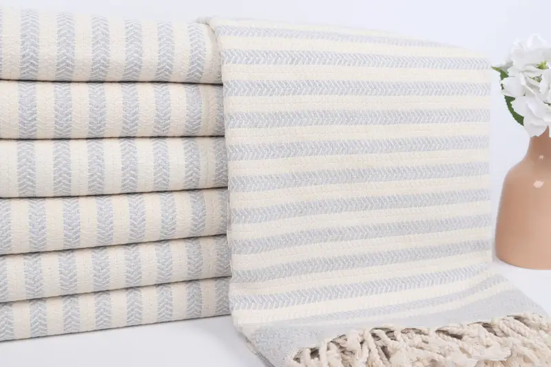 Turkish towel, Maid Of Honor Gift, Gym Towel, Bridemaids Beach Towel, Custom Turkish Towel, Soft towel, Bridesmaid Gifts, 70x40 Cotton Chevron Towel - 4