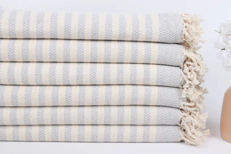 Turkish towel, Maid Of Honor Gift, Gym Towel, Bridemaids Beach Towel, Custom Turkish Towel, Soft towel, Bridesmaid Gifts, 70x40 Cotton Chevron Towel - 5
