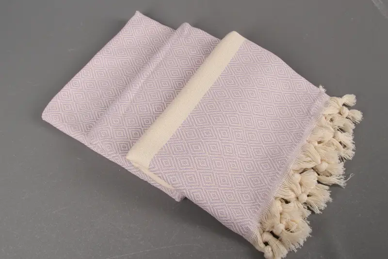 Gym Towel, Family Gift, 70x40 Cotton Diamond Towel, Authentic Turkish hammam peshtemal, Turkish bath towel, Sand-resistant towel, Luxury towel - 7