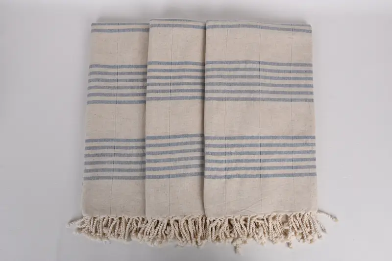 70x40 Linen Striped Towel, Quick-dry peshtemal, Valentines Day Gift Idea, Hammam towel, Monogram Towels, Bachelor Gifts, Customized Turkish Towel - 7