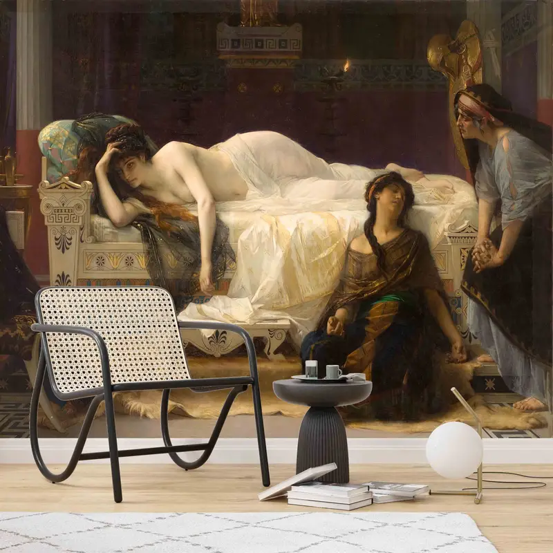 Alexandre Cabanel Wall Decals, Famous Wall Poster, Woman Wall Print, Phaedra Paper Craft, Wallpaper Panels, Wall Decals Murals, Artist Art, - 2