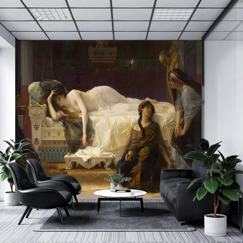 Alexandre Cabanel Wall Decals, Famous Wall Poster, Woman Wall Print, Phaedra Paper Craft, Wallpaper Panels, Wall Decals Murals, Artist Art, - 4
