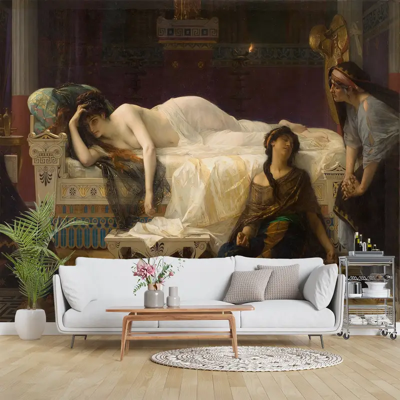 Alexandre Cabanel Wall Decals, Famous Wall Poster, Woman Wall Print, Phaedra Paper Craft, Wallpaper Panels, Wall Decals Murals, Artist Art, - 3