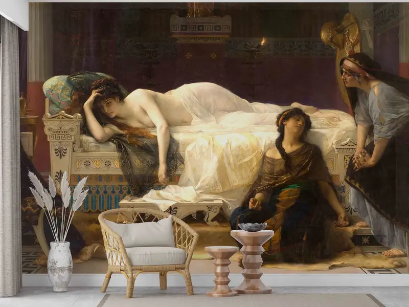 Alexandre Cabanel Wall Decals, Famous Wall Poster, Woman Wall Print, Phaedra Paper Craft, Wallpaper Panels, Wall Decals Murals, Artist Art, - 6