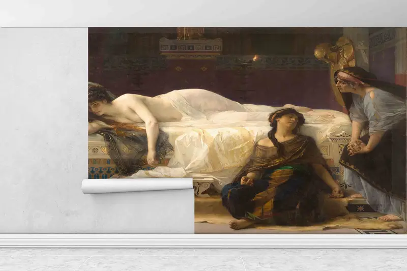 Alexandre Cabanel Wall Decals, Famous Wall Poster, Woman Wall Print, Phaedra Paper Craft, Wallpaper Panels, Wall Decals Murals, Artist Art, - 1