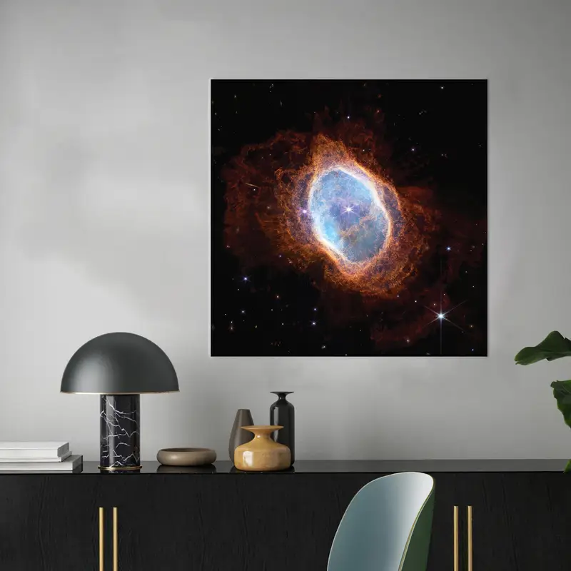 Galaxy Canvas Art, Space Wall Art, Sky Landscape, Canvas Wall Art,Starry Sky Art, Canvas Art, Landscape Wall Art, Modern Wall Art, Wall Art - 3