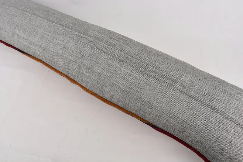 Pillow, Outdoor Throw Pillow Sham, Gift Pillow, Turkish Kilim Pillow, Pillow for Couch, Ottoman Pillow Case, 12x48 Red Cushion Case - 7