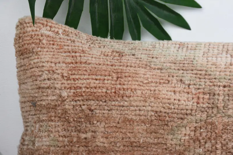 Vintage Pillow, 8x16 Brown Pillow Case, Outdoor Pillow Case, Vintage Kilim Pillow, Boho Pillow Sham Cover, Pillow Case - 2