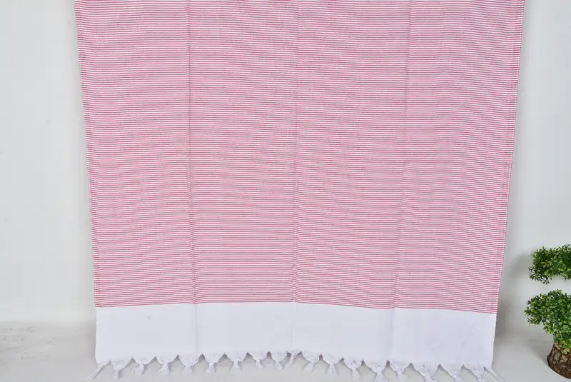 Wedding For Favor, Bath towel, 70x40 Cotton Striped Towel, Wedding Favors, Handmade Turkish bath towel for summer vacation, Travel towel - 7