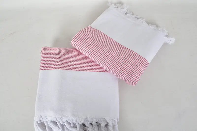 Wedding For Favor, Bath towel, 70x40 Cotton Striped Towel, Wedding Favors, Handmade Turkish bath towel for summer vacation, Travel towel - 6