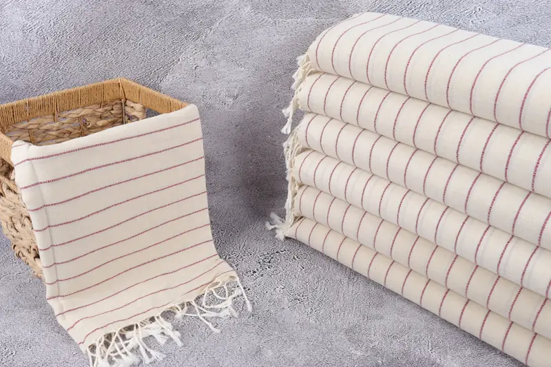 Quick-dry towel, Gift For Wedding Day, 70x38 Cotton Striped Towel, Spa Towel, Bachelorette Party Favor, Personalized Beach Towel, Bridal Shower Gift - 3