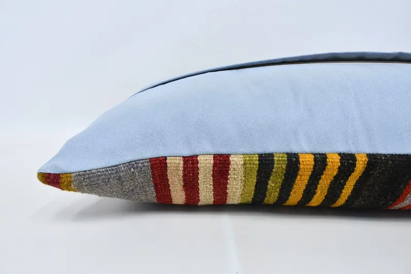 Pillow Cover, Pastel Cushion Cover, 16x36 Red Pillow Cover, Turkish Rugs Cushion Case, Vintage Pillow, Interior Designer Pillow, Pillow for Couch - 6