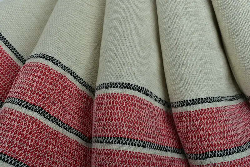 Turkish hand towel, Custom Wedding Gift, Peshtemal Towel, Quick-dry peshtemal, 70x36 Linen Striped Towel, Best Friend Gift Ideas, Spa Towel - 5