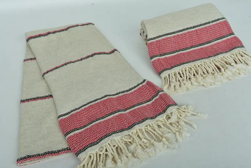 Turkish hand towel, Custom Wedding Gift, Peshtemal Towel, Quick-dry peshtemal, 70x36 Linen Striped Towel, Best Friend Gift Ideas, Spa Towel - 7
