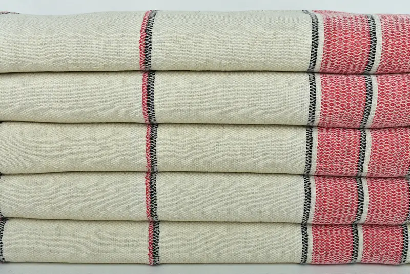 Turkish hand towel, Custom Wedding Gift, Peshtemal Towel, Quick-dry peshtemal, 70x36 Linen Striped Towel, Best Friend Gift Ideas, Spa Towel - 2
