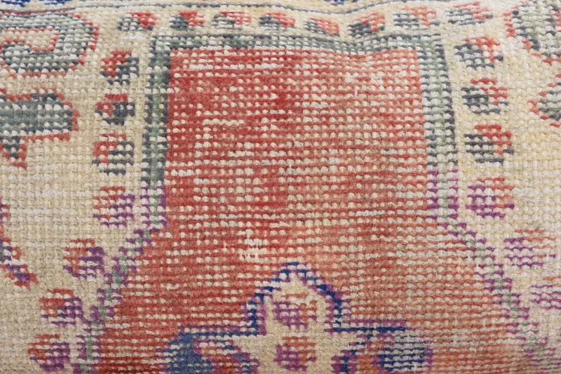 Kilim Pillow, Cushion Cover, Traditional Pillow Case, Home Decor Pillow, 16x48 Red Cushion Case, Authentic Pillow Sham, Boho Pillow - 3