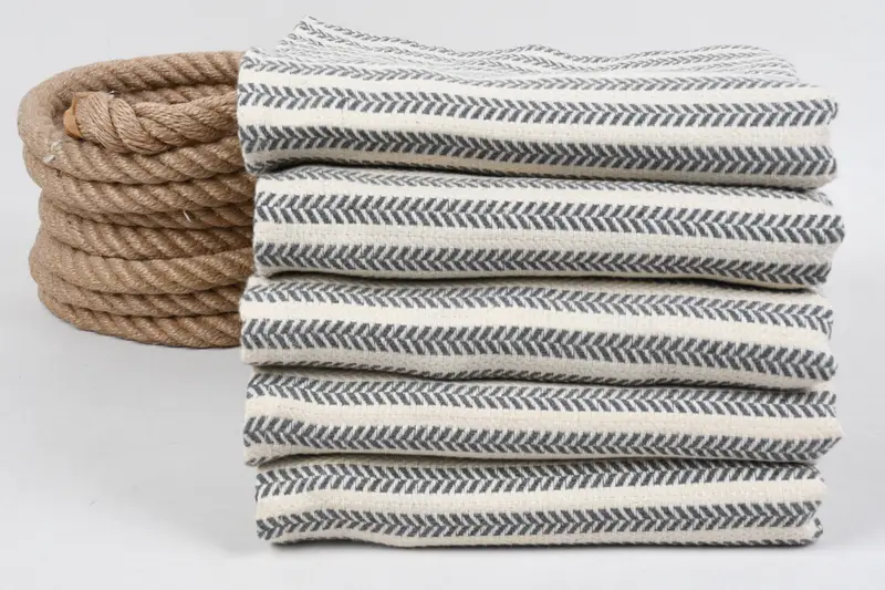 Toalla de mano turca, toalla de mano personalizada, regalos de Navidad, regalos de decoración del hogar, toalla de mano de baño, poca de cocina turca, toalla de chevron de algodón 40x18 - 4