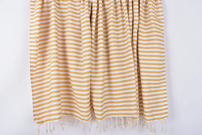 Spa Towel, Turkish Hand Towel, 40x18 Cotton Striped Towel, Personalized Kitchen Towel, Bathroom Towels, Personalize Gift, Bridal Shower Favors - 8