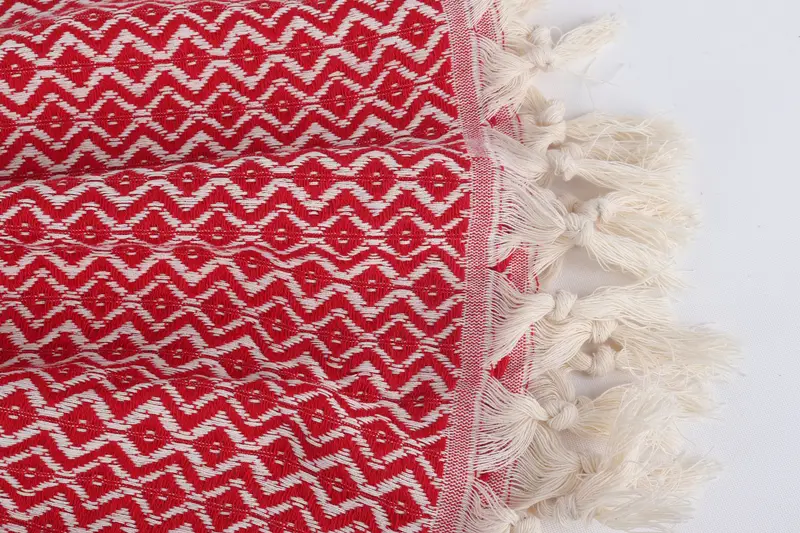 Sand-resistant Turkish towel for the beach, Wedding Gifts Towel, Boyfriend Christmas Gift, Cotton towel, 70x40 Cotton Diamond Towel, Gift For Her - 8