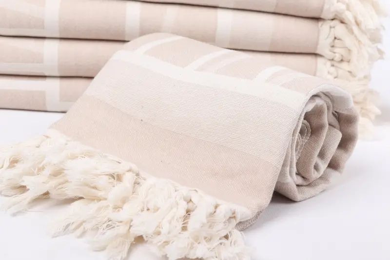 70x34 Cotton Patterned Towel, Peshtemal, Lightweight towel, Fouta towel, Peshtemal Towel USA, Turkish beach towel with fringe, Custom Wedding Gifts - 5