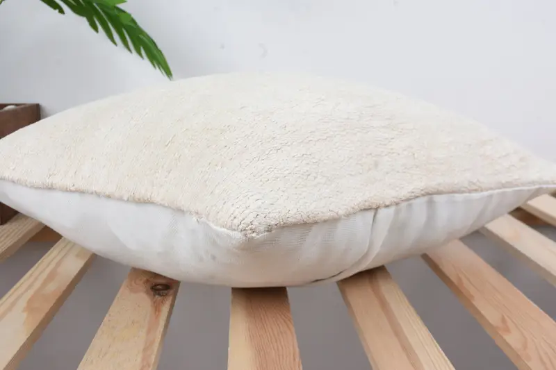 Pillow, Throw Kilim Pillow, Decorative Bolster Cushion, Boho Pillow Sham Cover, 16x16 White Cushion Cover, Vintage Kilim Throw Pillow - 6