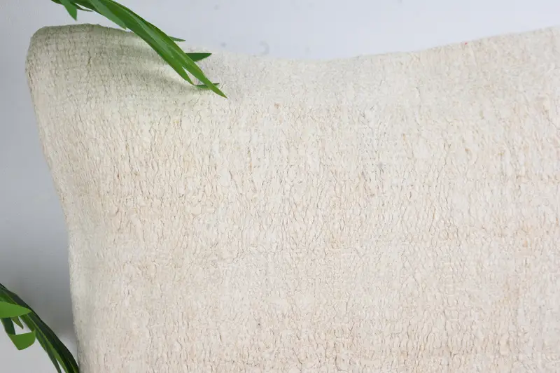 Pillow, Throw Kilim Pillow, Decorative Bolster Cushion, Boho Pillow Sham Cover, 16x16 White Cushion Cover, Vintage Kilim Throw Pillow - 2
