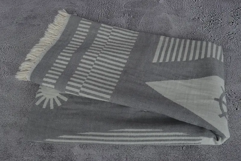Scarf Towel, Home Gift, Personalized Towel Gift, Spa Towel, Personalized Bridesmaid Gift, Fouta towel, Handmade Gift, 70x38 Cotton Fish Design Towel - 7