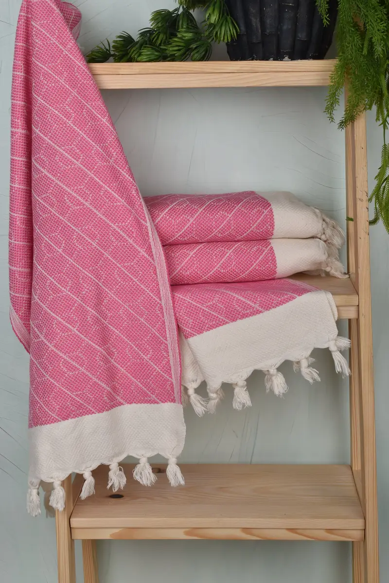 Türkischer Handtuch, Hochzeitsgeschenk, Bachelor -Junggesellenparty -Gefälligkeiten, Hochzeitsbevorzugungen, 36x18 Baumwoll Geometrisches Handtuch, Hochzeitsjubiläumsgeschenk - 6