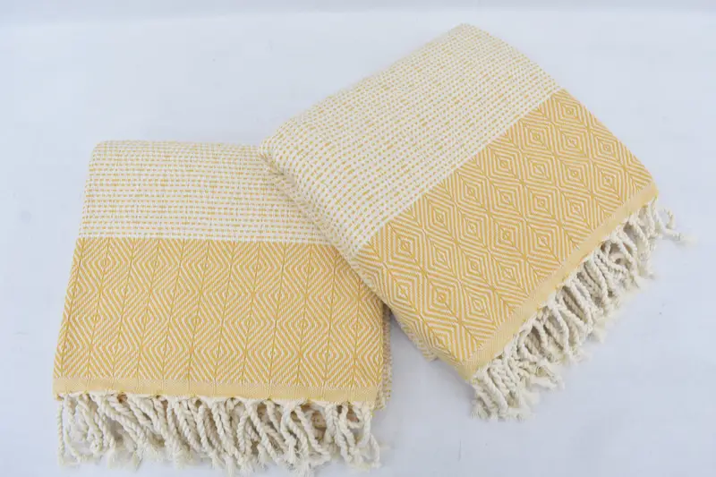 Bachelorette Gifts, Gym Towel, Turkish beach towel, Custom Wedding Towel, 70x40 Cotton Diamond Towel, Spa Towel, Turkish Towel USA, Engagement Gift - 6